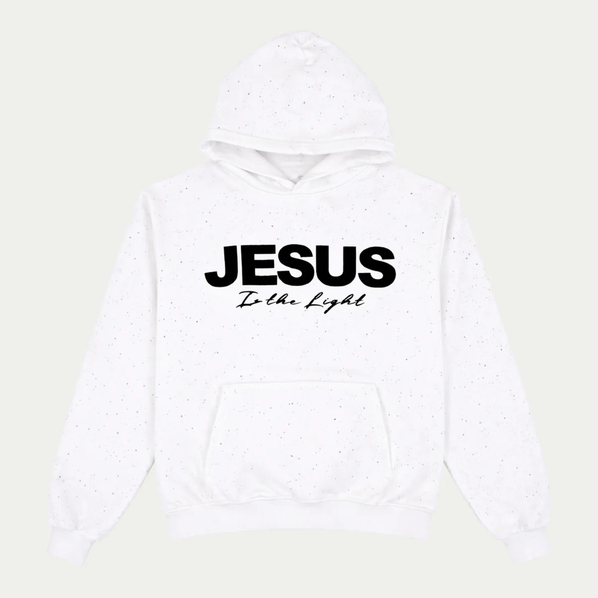 Jesus In The Light Rhinestone Hoodie
